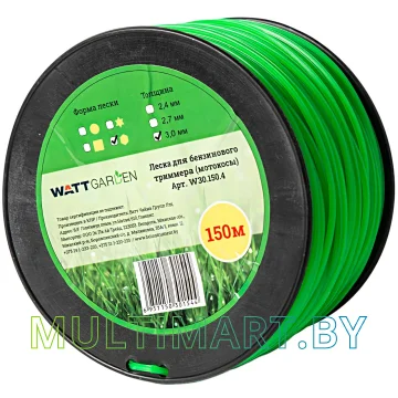 Леска для триммера WATT W30.150.4